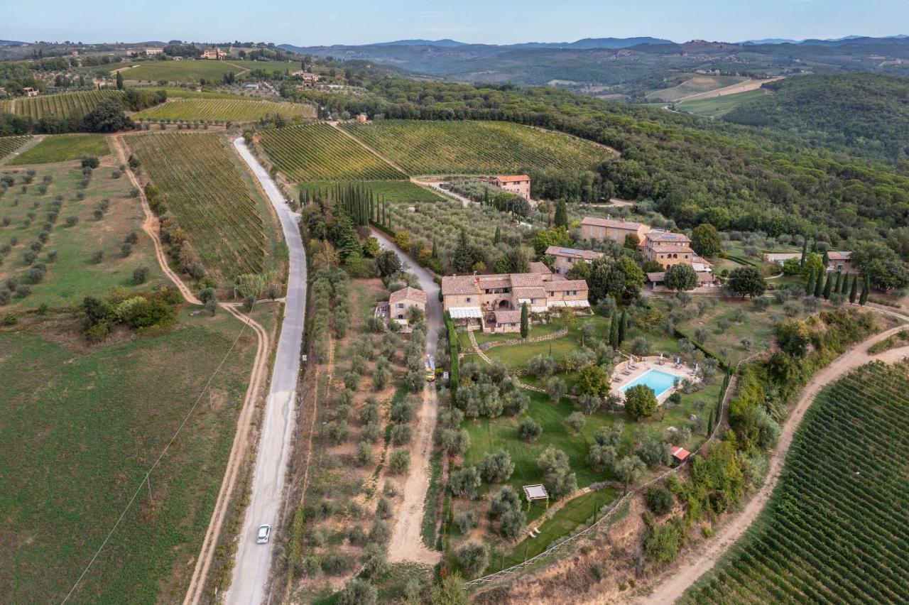 Вилла Borgo Argiano Кастельнуово-Берарденга Экстерьер фото